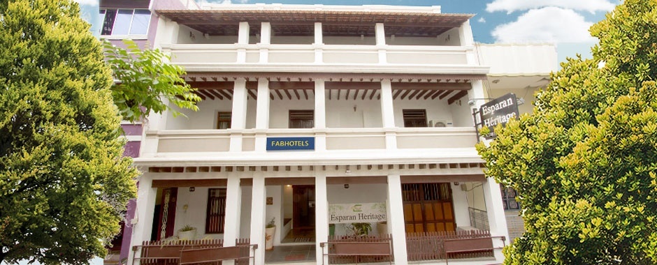 Fabhotel Esparan Heritage Town Pondicherry Reviews Photos Main Picture Of Fabhotel Esparan Heritage Pondicherry Hotels